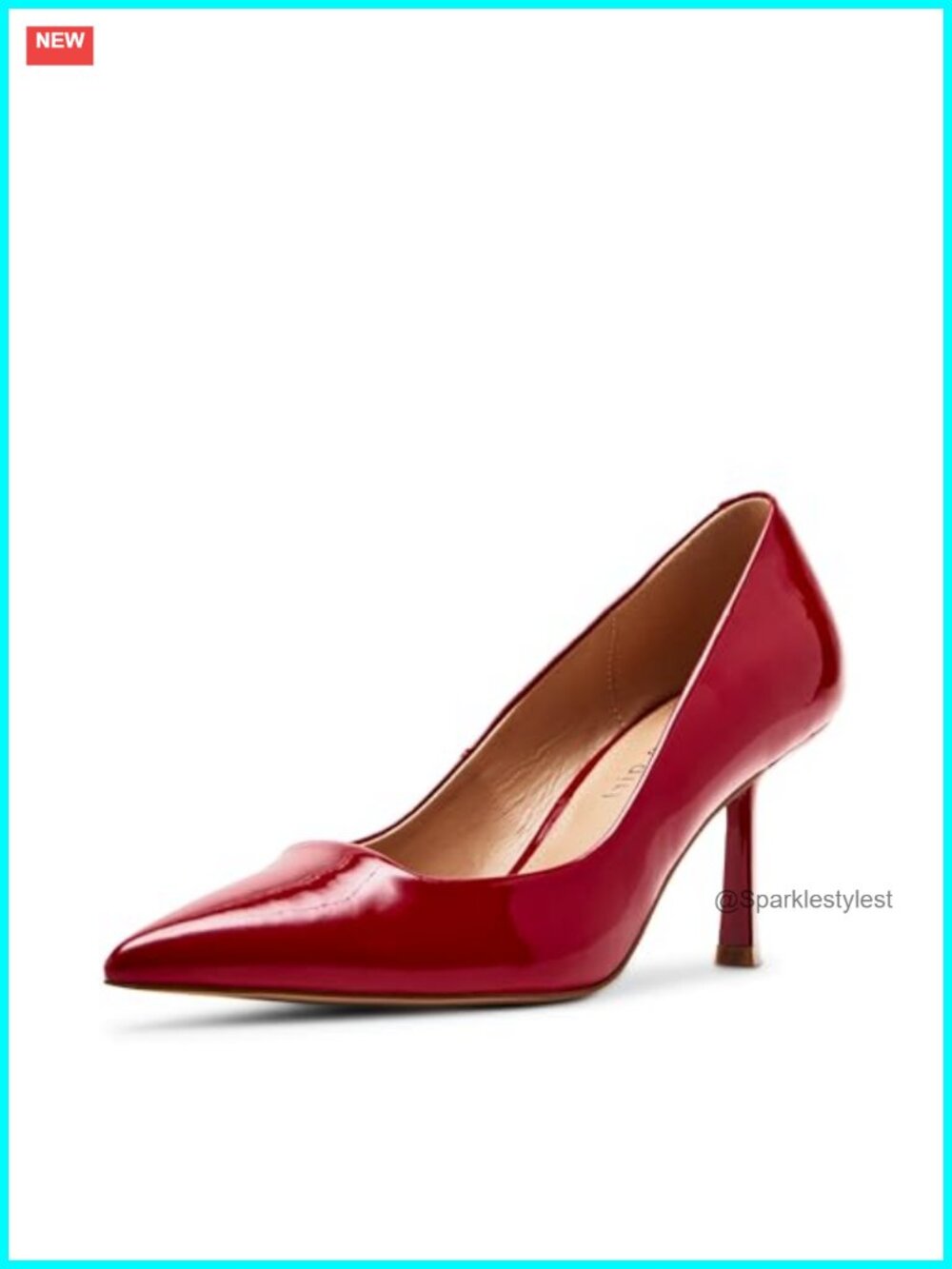 Madden Girl Brynn Stiletto Heel Pointed Toe Pull-On Pump
